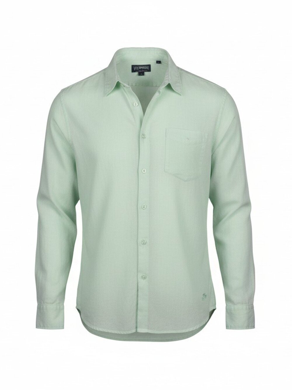 Vilebrequin Light Green 100% Linen Button-Down Shirt Size Large